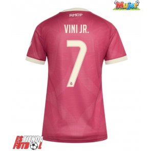 Real Madrid Vinicius Junior #7 Tercera Equipación Mujer 2026-27 Manga Corta